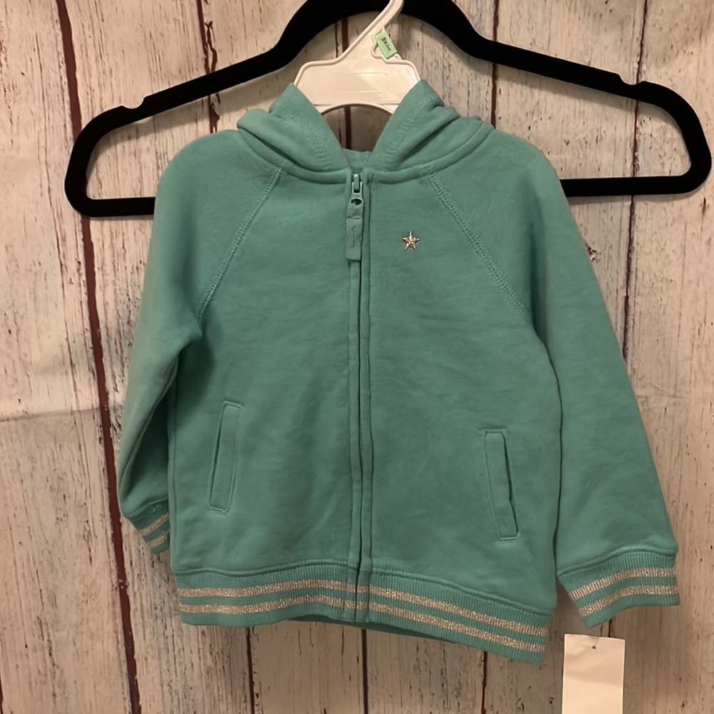 NWT Oshkosh hoodie sweatshirt size 18 months
